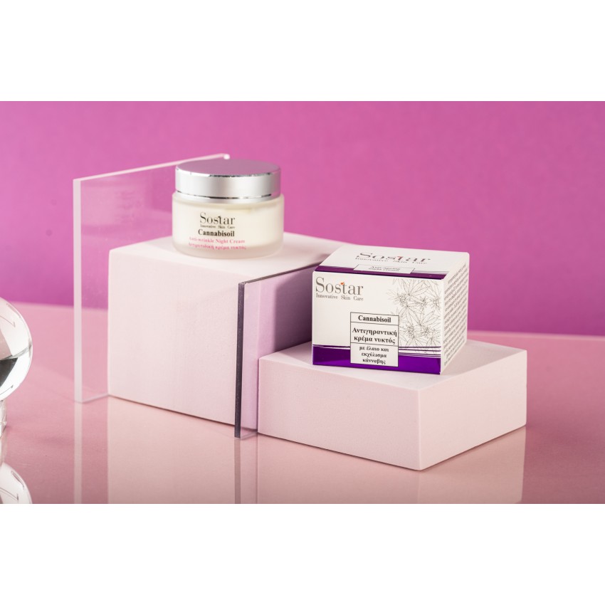 Anti-wrinkle night face cream