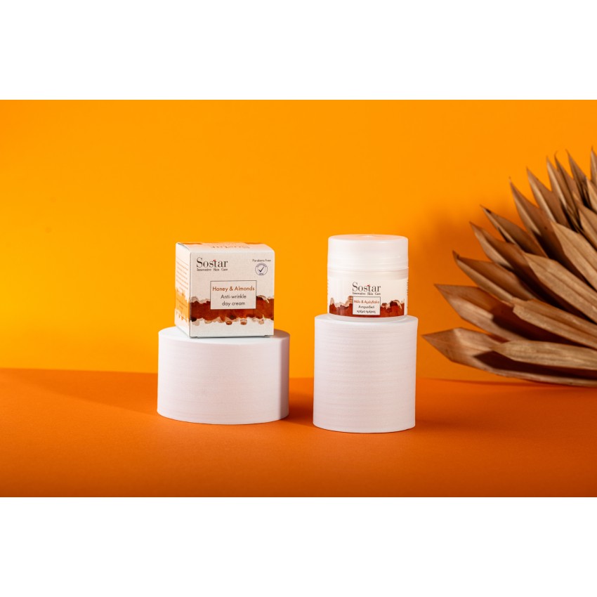 Honey & almonds cold cream