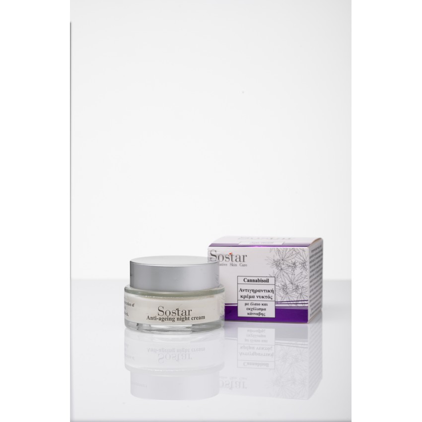 Anti-wrinkle night face cream